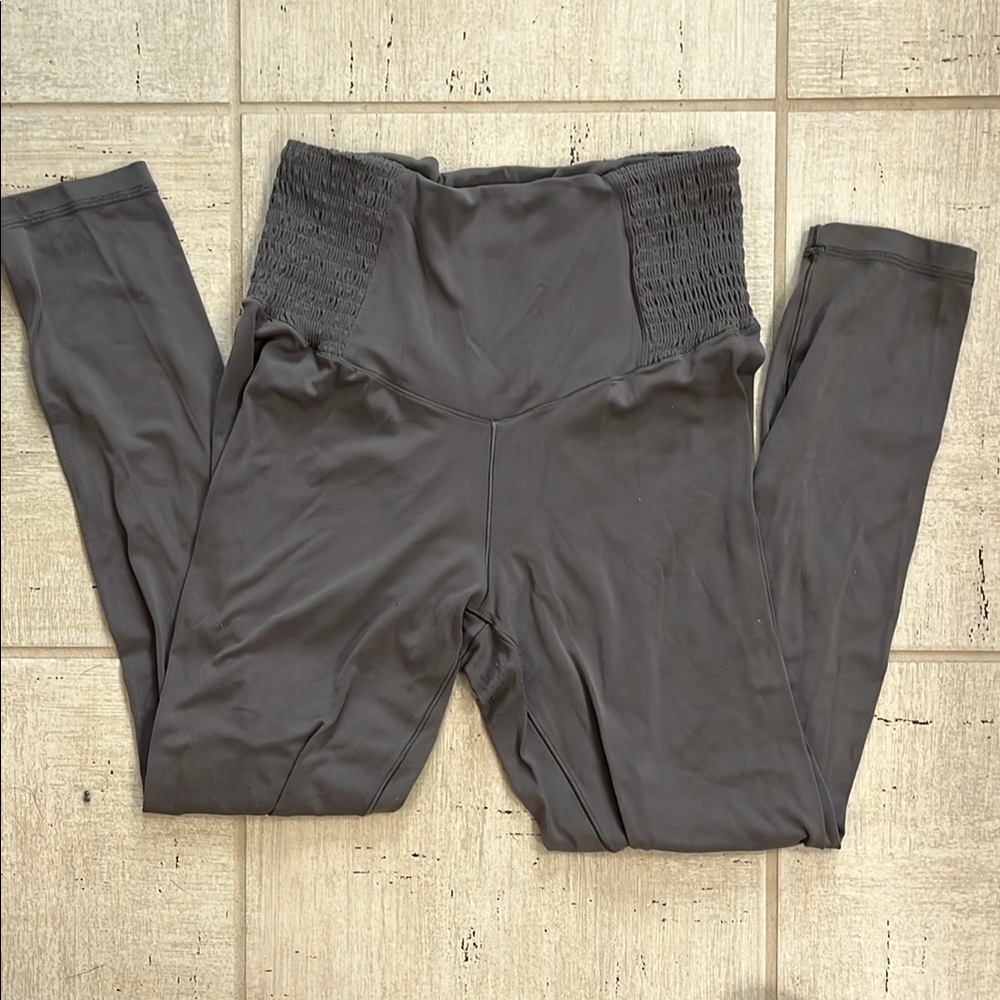 Offline by Aerie High-Waisted Ruched Real Me 7/8 Leggings